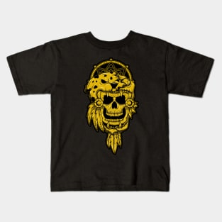 jaguar skull Kids T-Shirt